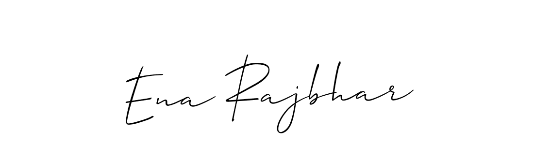 Make a beautiful signature design for name Ena Rajbhar. Use this online signature maker to create a handwritten signature for free. Ena Rajbhar signature style 2 images and pictures png