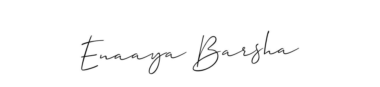 Once you've used our free online signature maker to create your best signature Allison_Script style, it's time to enjoy all of the benefits that Enaaya Barsha name signing documents. Enaaya Barsha signature style 2 images and pictures png