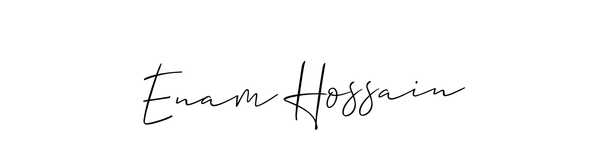 Here are the top 10 professional signature styles for the name Enam Hossain. These are the best autograph styles you can use for your name. Enam Hossain signature style 2 images and pictures png