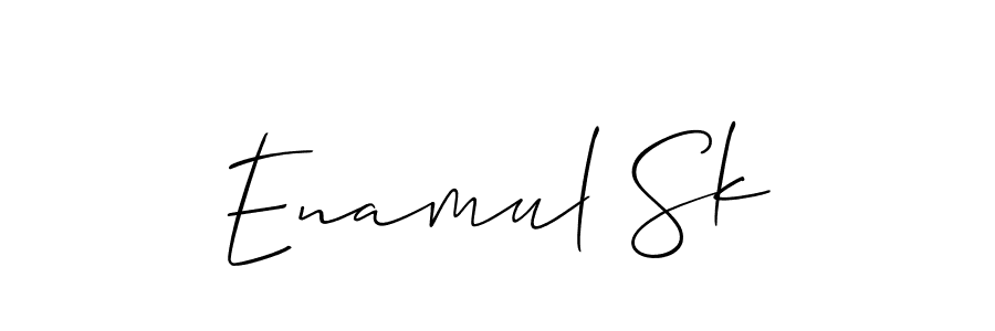 Make a beautiful signature design for name Enamul Sk. Use this online signature maker to create a handwritten signature for free. Enamul Sk signature style 2 images and pictures png