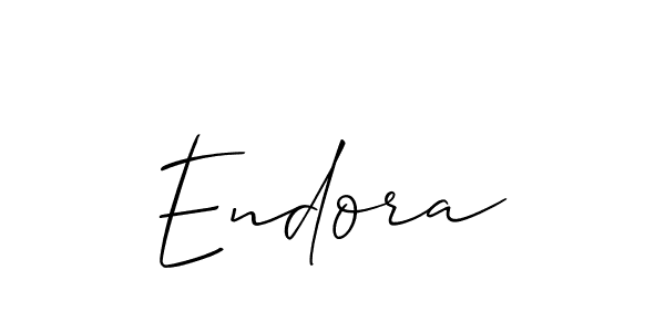 You should practise on your own different ways (Allison_Script) to write your name (Endora) in signature. don't let someone else do it for you. Endora signature style 2 images and pictures png