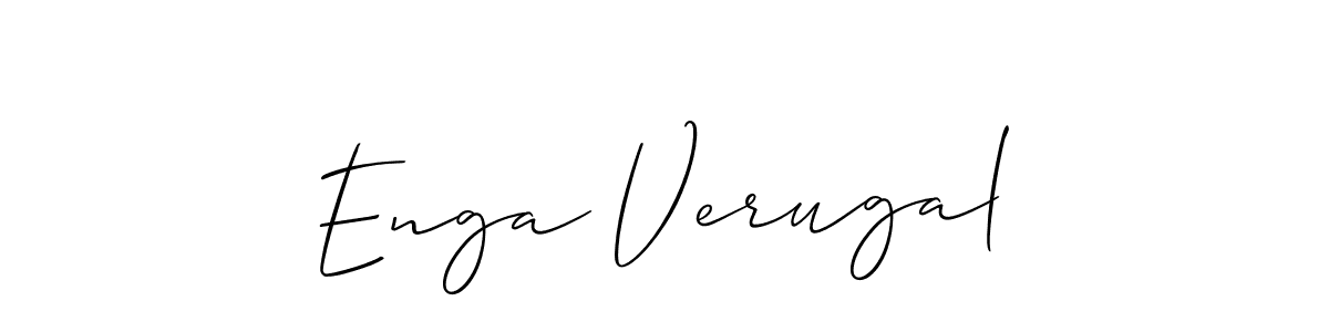 Check out images of Autograph of Enga Verugal name. Actor Enga Verugal Signature Style. Allison_Script is a professional sign style online. Enga Verugal signature style 2 images and pictures png