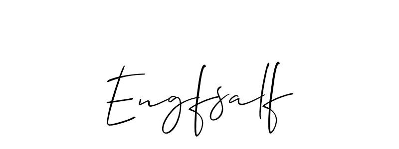 Best and Professional Signature Style for Engfsalf. Allison_Script Best Signature Style Collection. Engfsalf signature style 2 images and pictures png