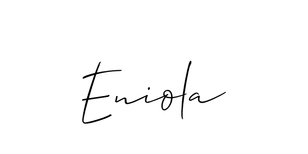 Once you've used our free online signature maker to create your best signature Allison_Script style, it's time to enjoy all of the benefits that Eniola name signing documents. Eniola signature style 2 images and pictures png