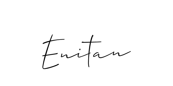 if you are searching for the best signature style for your name Enitan. so please give up your signature search. here we have designed multiple signature styles  using Allison_Script. Enitan signature style 2 images and pictures png