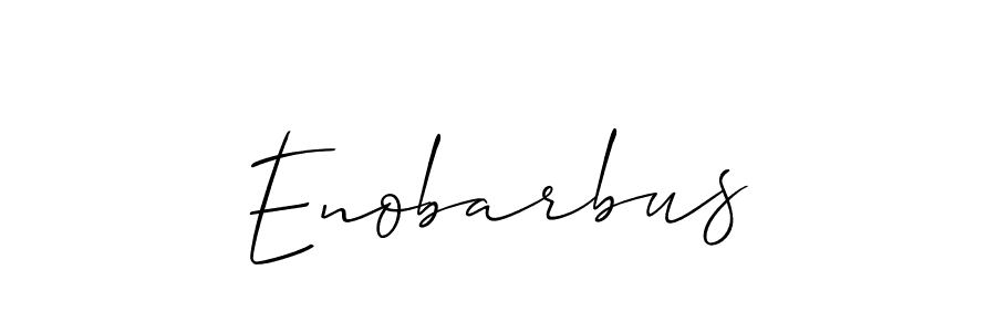 Make a beautiful signature design for name Enobarbus. Use this online signature maker to create a handwritten signature for free. Enobarbus signature style 2 images and pictures png