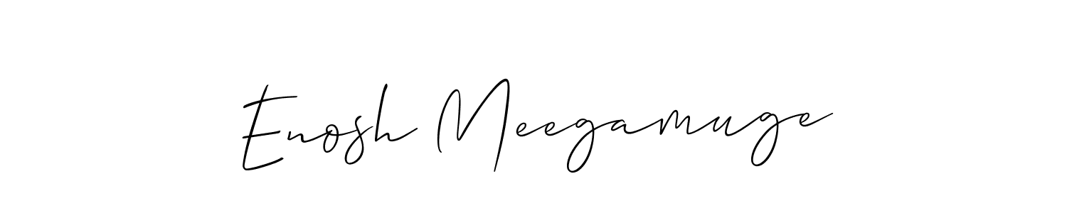 See photos of Enosh Meegamuge official signature by Spectra . Check more albums & portfolios. Read reviews & check more about Allison_Script font. Enosh Meegamuge signature style 2 images and pictures png