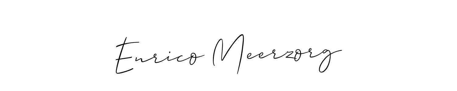Once you've used our free online signature maker to create your best signature Allison_Script style, it's time to enjoy all of the benefits that Enrico Meerzorg name signing documents. Enrico Meerzorg signature style 2 images and pictures png