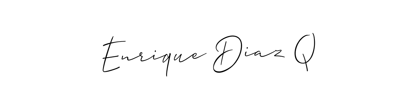Once you've used our free online signature maker to create your best signature Allison_Script style, it's time to enjoy all of the benefits that Enrique Diaz Q name signing documents. Enrique Diaz Q signature style 2 images and pictures png