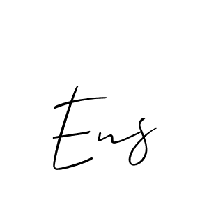 Make a short Ens signature style. Manage your documents anywhere anytime using Allison_Script. Create and add eSignatures, submit forms, share and send files easily. Ens signature style 2 images and pictures png