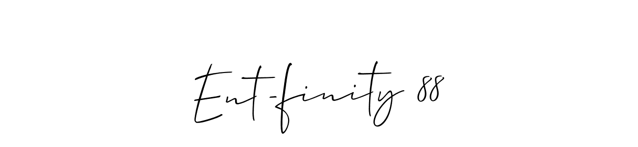 Best and Professional Signature Style for Ent-finity 88. Allison_Script Best Signature Style Collection. Ent-finity 88 signature style 2 images and pictures png