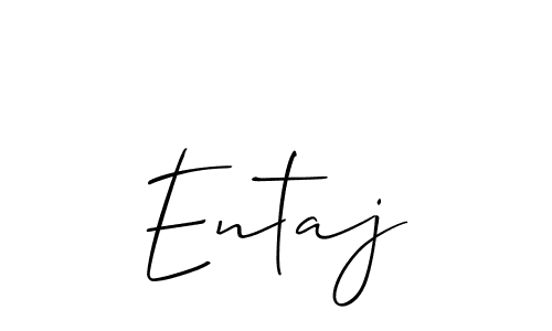 Similarly Allison_Script is the best handwritten signature design. Signature creator online .You can use it as an online autograph creator for name Entaj. Entaj signature style 2 images and pictures png