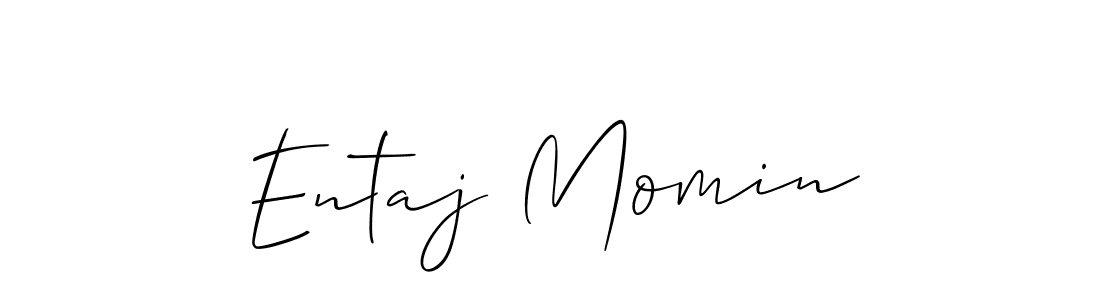 How to Draw Entaj Momin signature style? Allison_Script is a latest design signature styles for name Entaj Momin. Entaj Momin signature style 2 images and pictures png