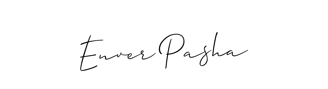 Create a beautiful signature design for name Enver Pasha. With this signature (Allison_Script) fonts, you can make a handwritten signature for free. Enver Pasha signature style 2 images and pictures png