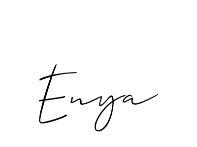 Make a beautiful signature design for name Enya. Use this online signature maker to create a handwritten signature for free. Enya signature style 2 images and pictures png