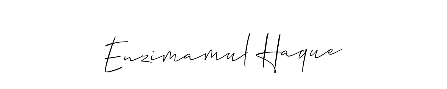 Make a beautiful signature design for name Enzimamul Haque. Use this online signature maker to create a handwritten signature for free. Enzimamul Haque signature style 2 images and pictures png