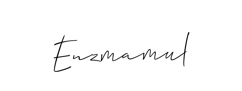 Enzmamul stylish signature style. Best Handwritten Sign (Allison_Script) for my name. Handwritten Signature Collection Ideas for my name Enzmamul. Enzmamul signature style 2 images and pictures png