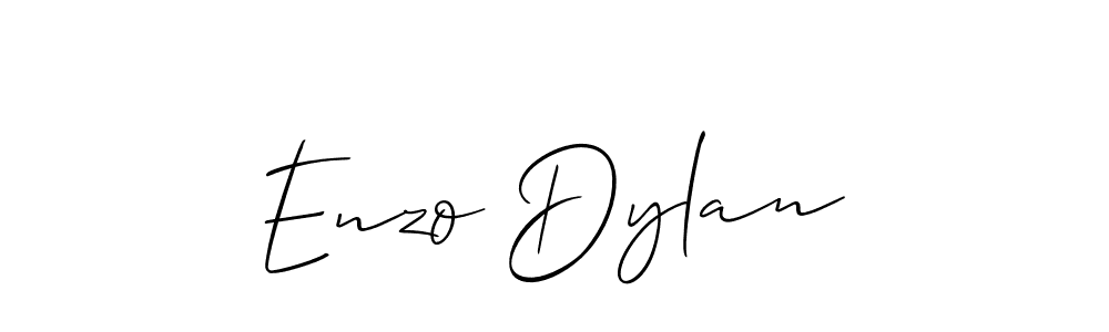 Similarly Allison_Script is the best handwritten signature design. Signature creator online .You can use it as an online autograph creator for name Enzo Dylan. Enzo Dylan signature style 2 images and pictures png