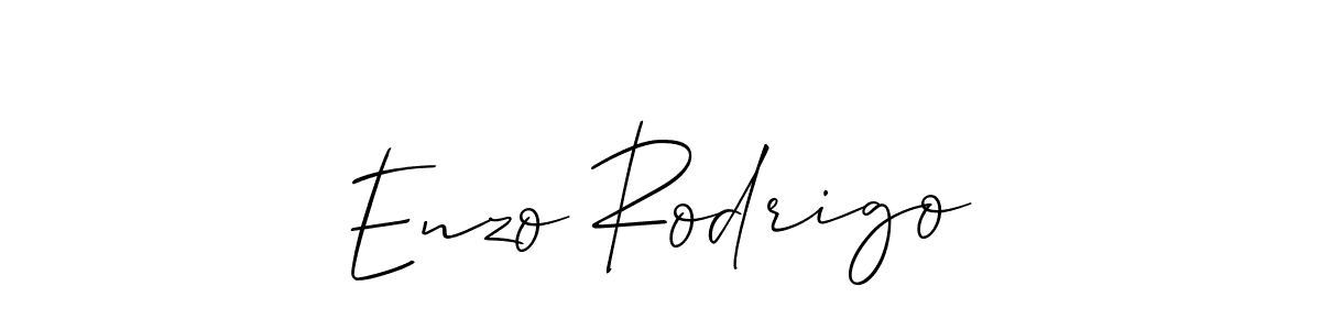 See photos of Enzo Rodrigo official signature by Spectra . Check more albums & portfolios. Read reviews & check more about Allison_Script font. Enzo Rodrigo signature style 2 images and pictures png