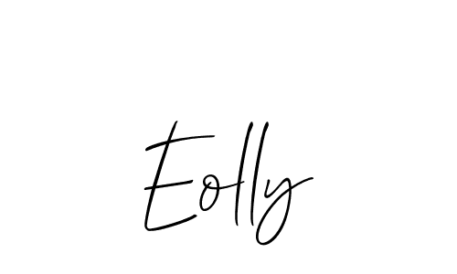 How to Draw Eolly signature style? Allison_Script is a latest design signature styles for name Eolly. Eolly signature style 2 images and pictures png