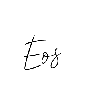 Also we have Eos name is the best signature style. Create professional handwritten signature collection using Allison_Script autograph style. Eos signature style 2 images and pictures png