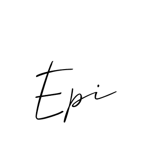 Best and Professional Signature Style for Epi. Allison_Script Best Signature Style Collection. Epi signature style 2 images and pictures png