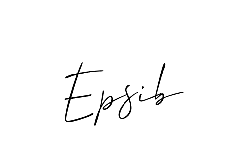 See photos of Epsib official signature by Spectra . Check more albums & portfolios. Read reviews & check more about Allison_Script font. Epsib signature style 2 images and pictures png