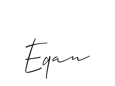 Check out images of Autograph of Eqan name. Actor Eqan Signature Style. Allison_Script is a professional sign style online. Eqan signature style 2 images and pictures png