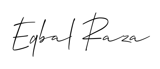 Upgrade your professional image with Eqbal Raza signature created with Allison_Script font. Fast, free, and watermark-free download. Eqbal Raza signature style 2 images and pictures png