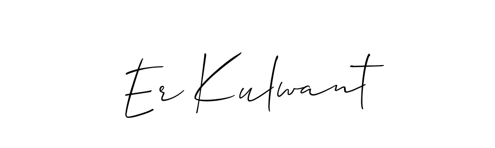 It looks lik you need a new signature style for name Er Kulwant. Design unique handwritten (Allison_Script) signature with our free signature maker in just a few clicks. Er Kulwant signature style 2 images and pictures png