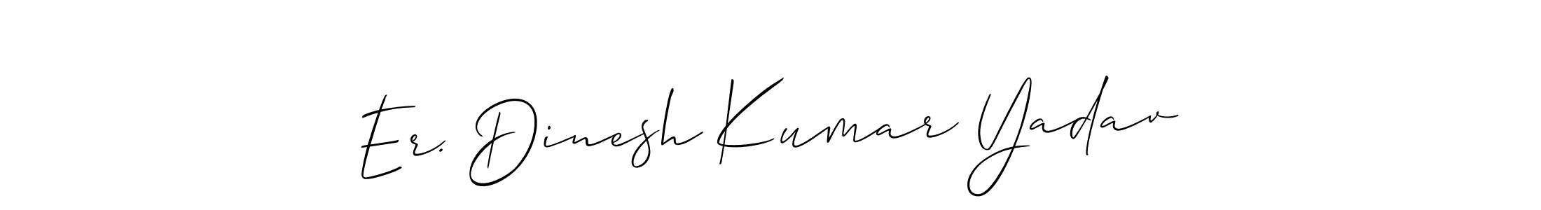 Best and Professional Signature Style for Er. Dinesh Kumar Yadav. Allison_Script Best Signature Style Collection. Er. Dinesh Kumar Yadav signature style 2 images and pictures png