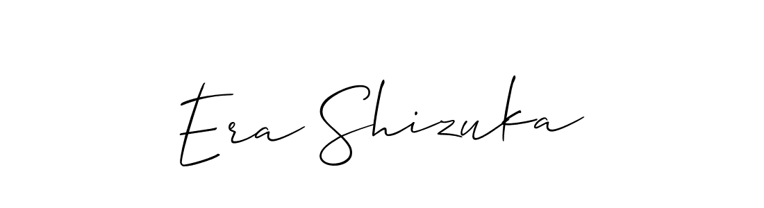 How to make Era Shizuka signature? Allison_Script is a professional autograph style. Create handwritten signature for Era Shizuka name. Era Shizuka signature style 2 images and pictures png