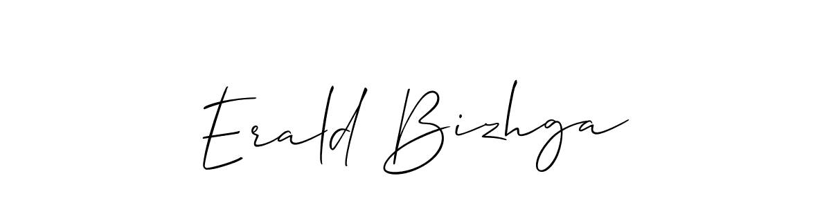 Best and Professional Signature Style for Erald Bizhga. Allison_Script Best Signature Style Collection. Erald Bizhga signature style 2 images and pictures png