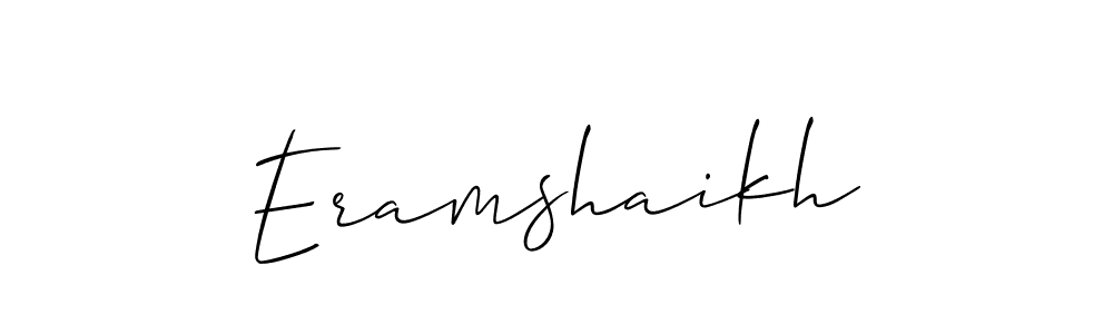 Best and Professional Signature Style for Eramshaikh. Allison_Script Best Signature Style Collection. Eramshaikh signature style 2 images and pictures png