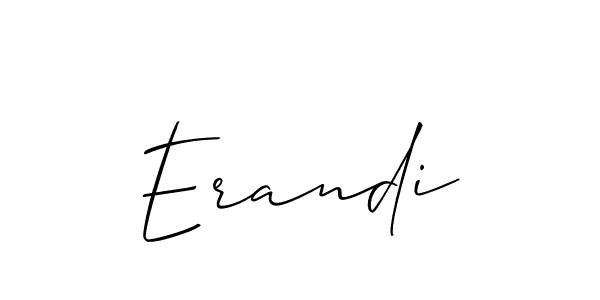 It looks lik you need a new signature style for name Erandi. Design unique handwritten (Allison_Script) signature with our free signature maker in just a few clicks. Erandi signature style 2 images and pictures png