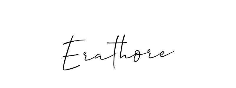 Once you've used our free online signature maker to create your best signature Allison_Script style, it's time to enjoy all of the benefits that Erathore name signing documents. Erathore signature style 2 images and pictures png