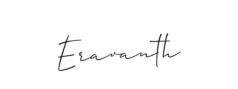 Eravanth stylish signature style. Best Handwritten Sign (Allison_Script) for my name. Handwritten Signature Collection Ideas for my name Eravanth. Eravanth signature style 2 images and pictures png