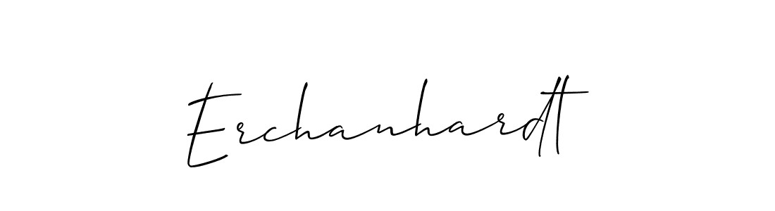 Also You can easily find your signature by using the search form. We will create Erchanhardt name handwritten signature images for you free of cost using Allison_Script sign style. Erchanhardt signature style 2 images and pictures png