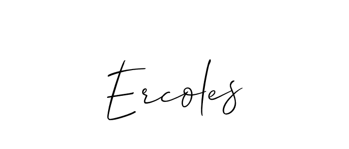 How to Draw Ercoles signature style? Allison_Script is a latest design signature styles for name Ercoles. Ercoles signature style 2 images and pictures png