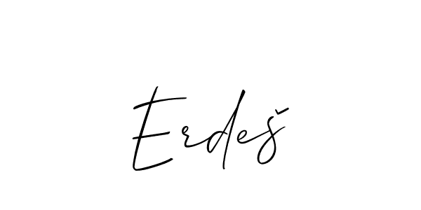 How to Draw Erdeš signature style? Allison_Script is a latest design signature styles for name Erdeš. Erdeš signature style 2 images and pictures png