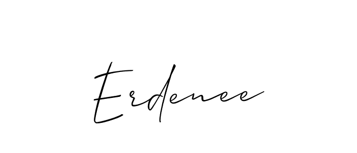 It looks lik you need a new signature style for name Erdenee. Design unique handwritten (Allison_Script) signature with our free signature maker in just a few clicks. Erdenee signature style 2 images and pictures png