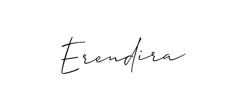 Allison_Script is a professional signature style that is perfect for those who want to add a touch of class to their signature. It is also a great choice for those who want to make their signature more unique. Get Erendira name to fancy signature for free. Erendira signature style 2 images and pictures png