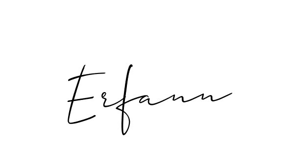 Once you've used our free online signature maker to create your best signature Allison_Script style, it's time to enjoy all of the benefits that Erfann name signing documents. Erfann signature style 2 images and pictures png
