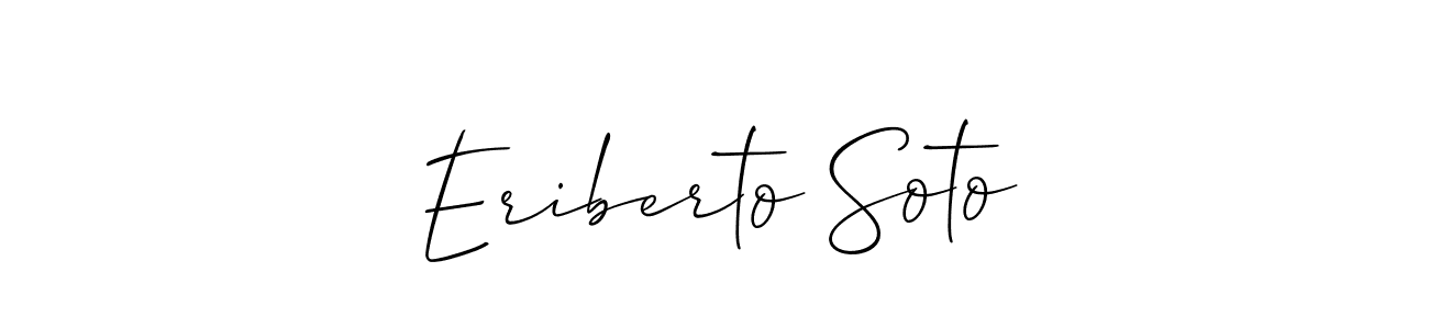 You can use this online signature creator to create a handwritten signature for the name Eriberto Soto. This is the best online autograph maker. Eriberto Soto signature style 2 images and pictures png