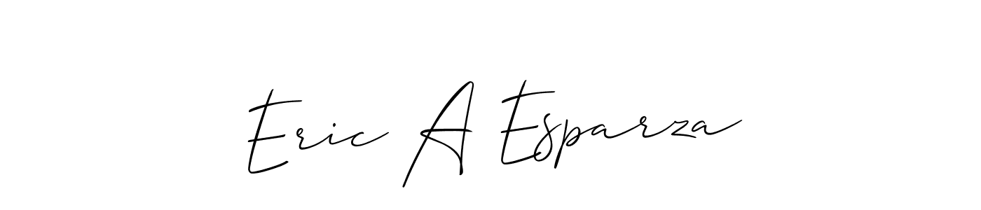Similarly Allison_Script is the best handwritten signature design. Signature creator online .You can use it as an online autograph creator for name Eric A Esparza. Eric A Esparza signature style 2 images and pictures png