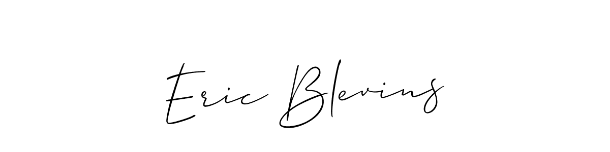 It looks lik you need a new signature style for name Eric Blevins. Design unique handwritten (Allison_Script) signature with our free signature maker in just a few clicks. Eric Blevins signature style 2 images and pictures png