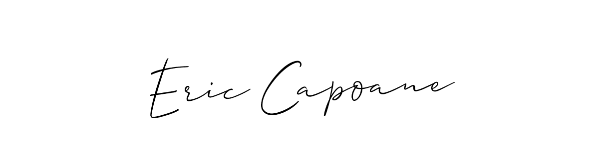 Once you've used our free online signature maker to create your best signature Allison_Script style, it's time to enjoy all of the benefits that Eric Capoane name signing documents. Eric Capoane signature style 2 images and pictures png
