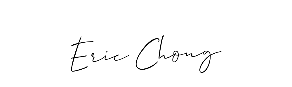 Also You can easily find your signature by using the search form. We will create Eric Chong name handwritten signature images for you free of cost using Allison_Script sign style. Eric Chong signature style 2 images and pictures png