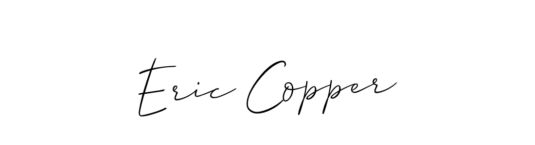 Make a short Eric Copper signature style. Manage your documents anywhere anytime using Allison_Script. Create and add eSignatures, submit forms, share and send files easily. Eric Copper signature style 2 images and pictures png