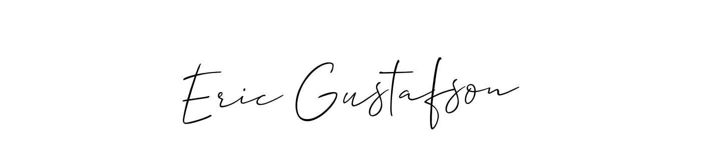 Similarly Allison_Script is the best handwritten signature design. Signature creator online .You can use it as an online autograph creator for name Eric Gustafson. Eric Gustafson signature style 2 images and pictures png